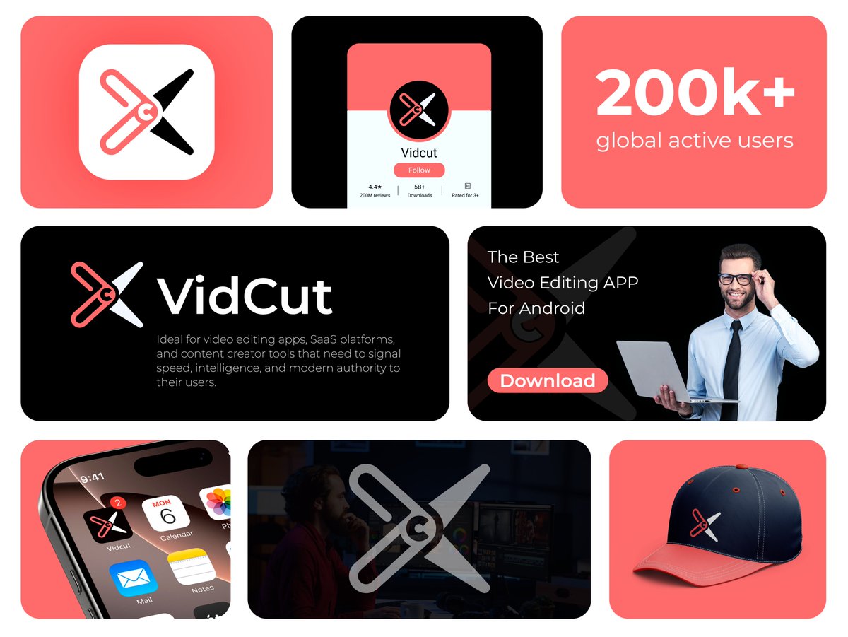 designbest29_'s tweet image. Are you looking for something similar logo branding design.
.
📩Say HI for a new project
.
Gmail:- designbest29@gmail.com
.WhatsApp:-wa.me/+8801757604037
.
#vidcut #videoeditinglogo #videoeditingapp #videoedit #editingvideo #editingvideologo #filmbrand #editinglogo #vidcut #video