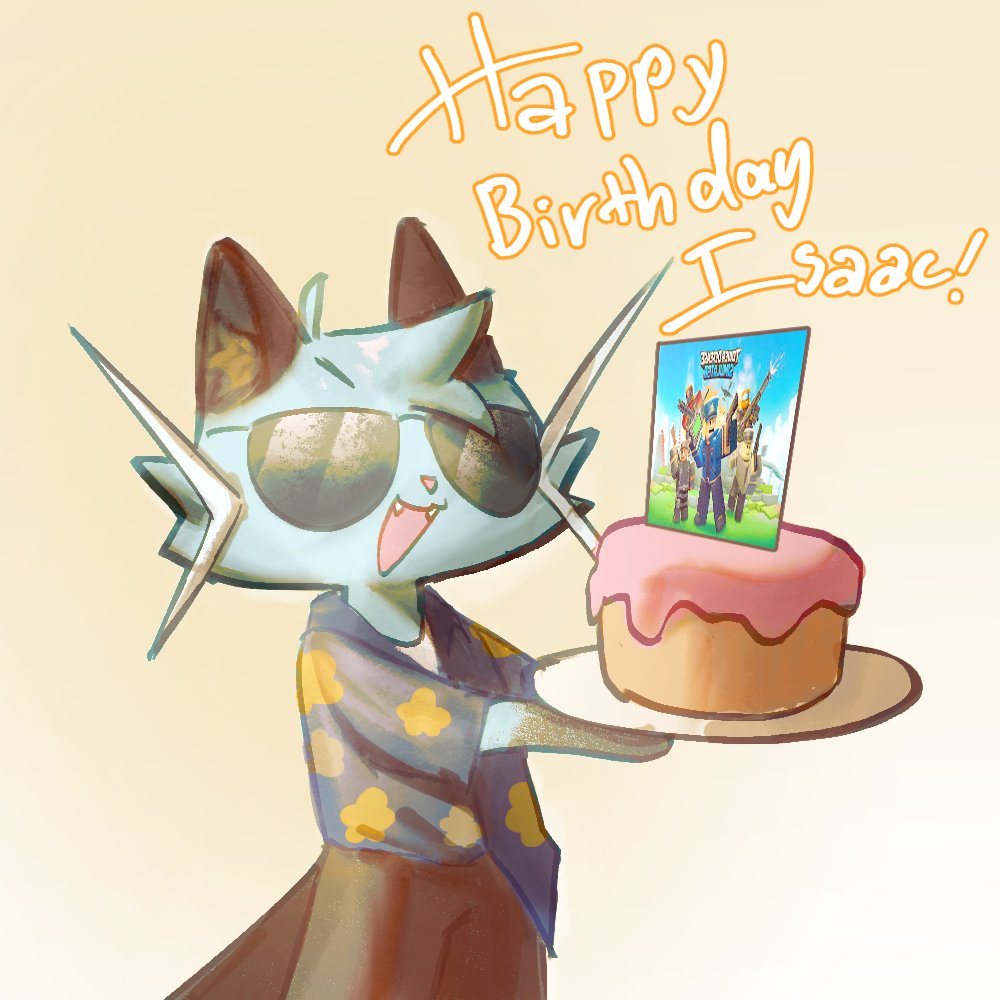 happy bday isaac!!! <a href="/ChiefofIsaac/">Chief ⚔️ ‼️ (Dinosaurs Are Real)</a>
