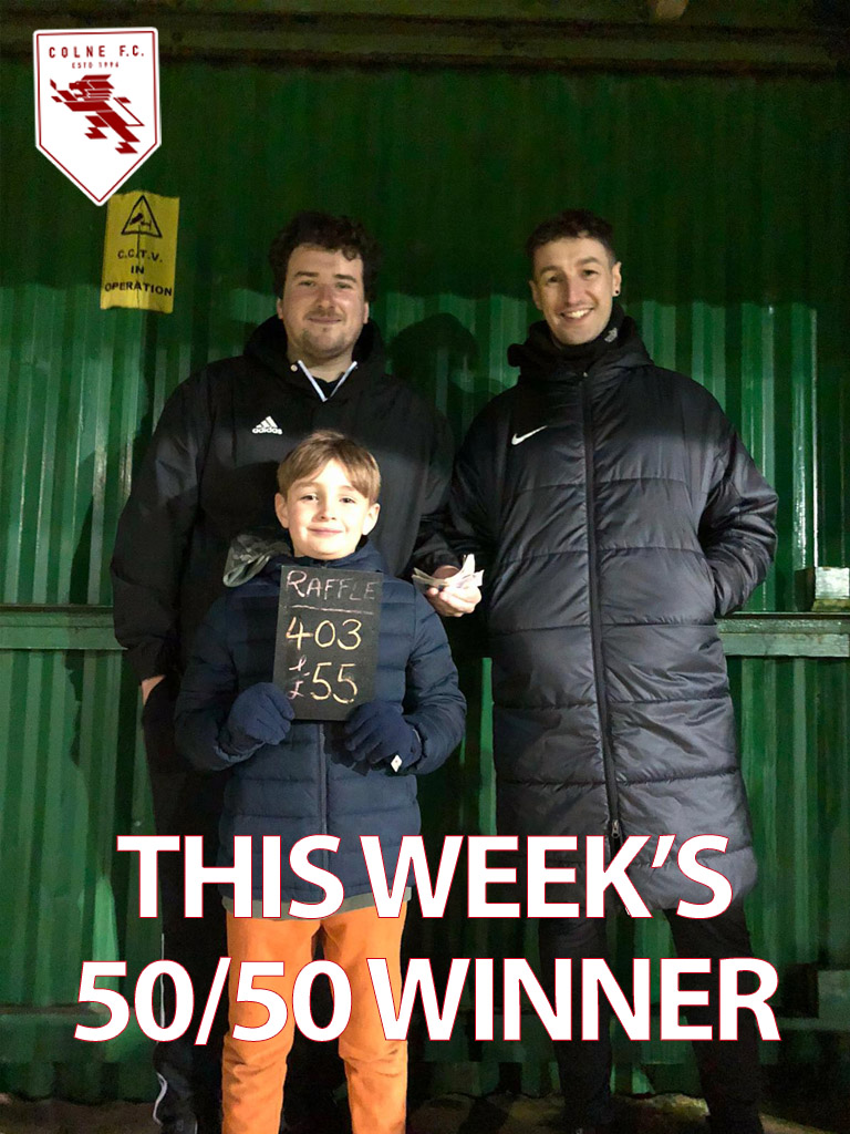 Colne_FC's tweet photo. 🎉 Last night’s 50/50 winners bagged £55, taking the total pot to £785! 💰

Grab your ticket from David &amp; Flash at Saturday’s home game vs Thornton Cleveleys! More entries = bigger pot! 🎟

Congrats Nik &amp; Lewis! 👏⚽

#5050Draw #WeAreColneFC #Grassroots #MatchdayFun https://t.co/g3hdHonzXF