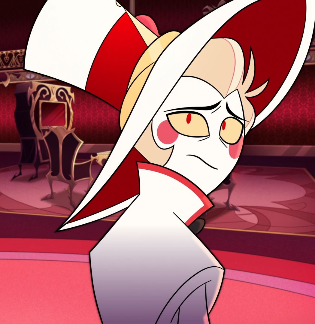 Shannoniganz_z's tweet image. Lucifer, get behind me!!! GET BEHIND ME, LUCI! LUCI, VIV IS OUT TO GET YOU #hazbinhotelspoilers #hazbinhotels2 #lucifermorningstar