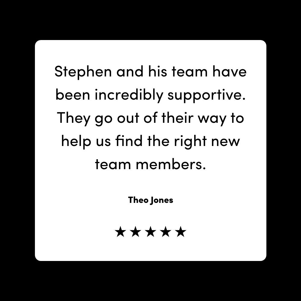 ArchitectureSoc's tweet image. &quot;Stephen and his team have been incredibly supportive. They go out of their way to help us find the right new team members.&quot;

Thanks for the review Theo Jones.

If you would like to find more reviews from our clients or would like to leave your own then click this link here:…