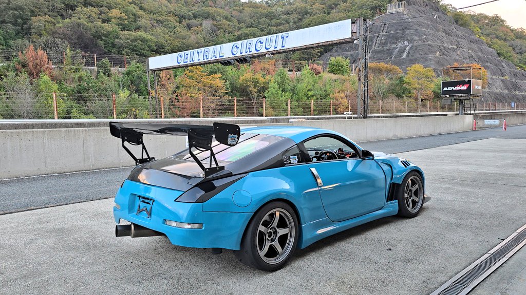 適当に走ったタイムがセントラルZ33タイムレコードみたい🤣笑 非公式