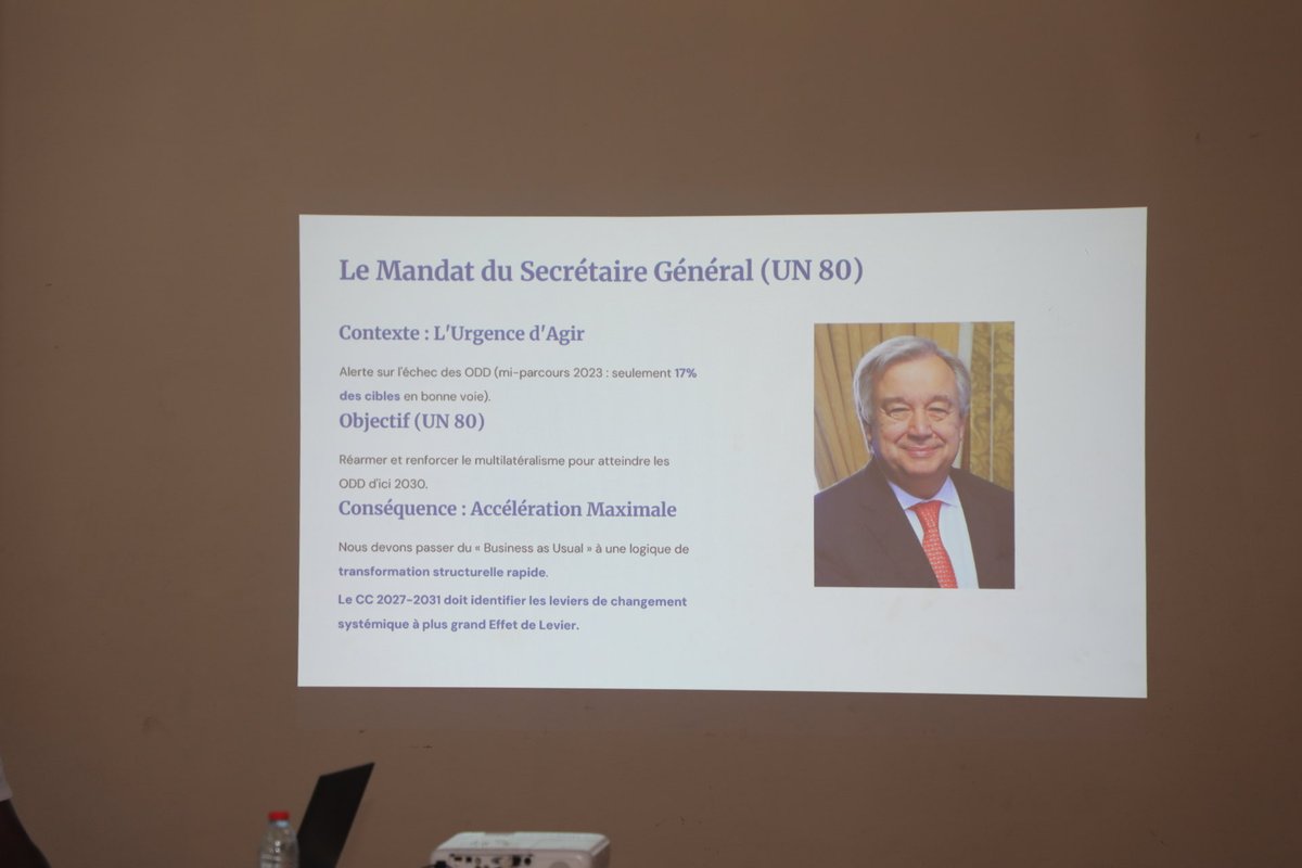 UN_Cameroon's tweet image. The new #CooperationFramework marks a renewed partnership between the Government of 🇨🇲 and the UN system. It aims to be a shared social contract, aligning our collective efforts with national priorities to accelerate progress toward the SDGs, leaving no one behind. #Agenda2030