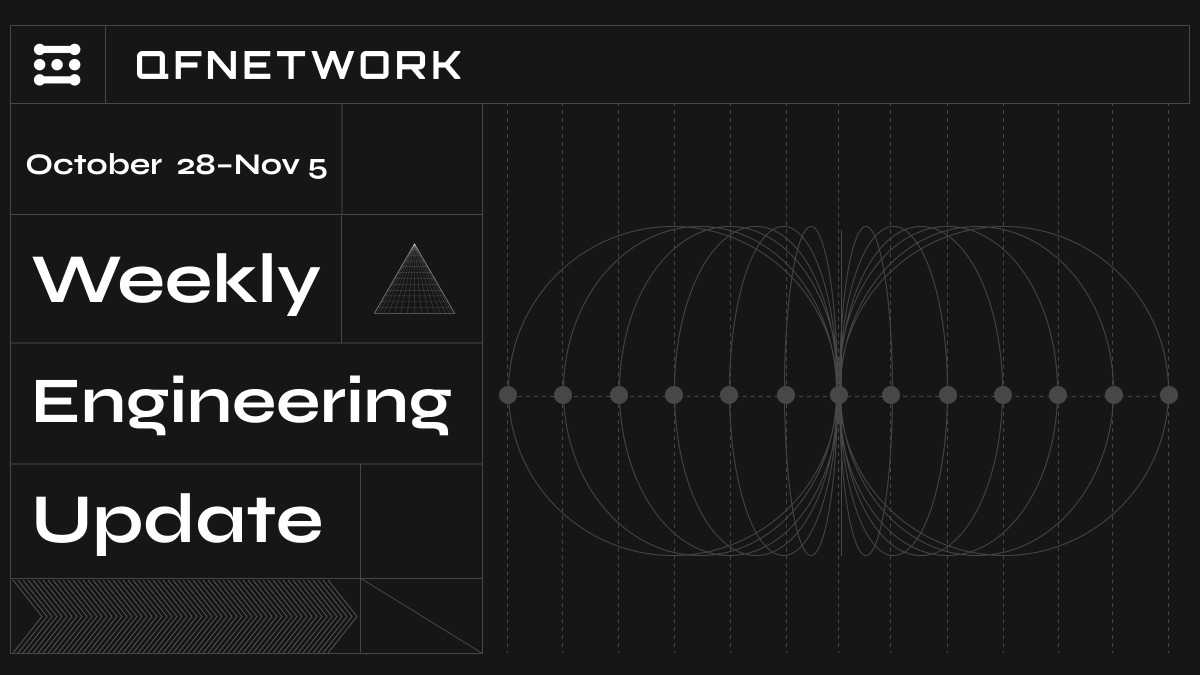 QF Network - Weekly Engineering Update A week packed with infra ...