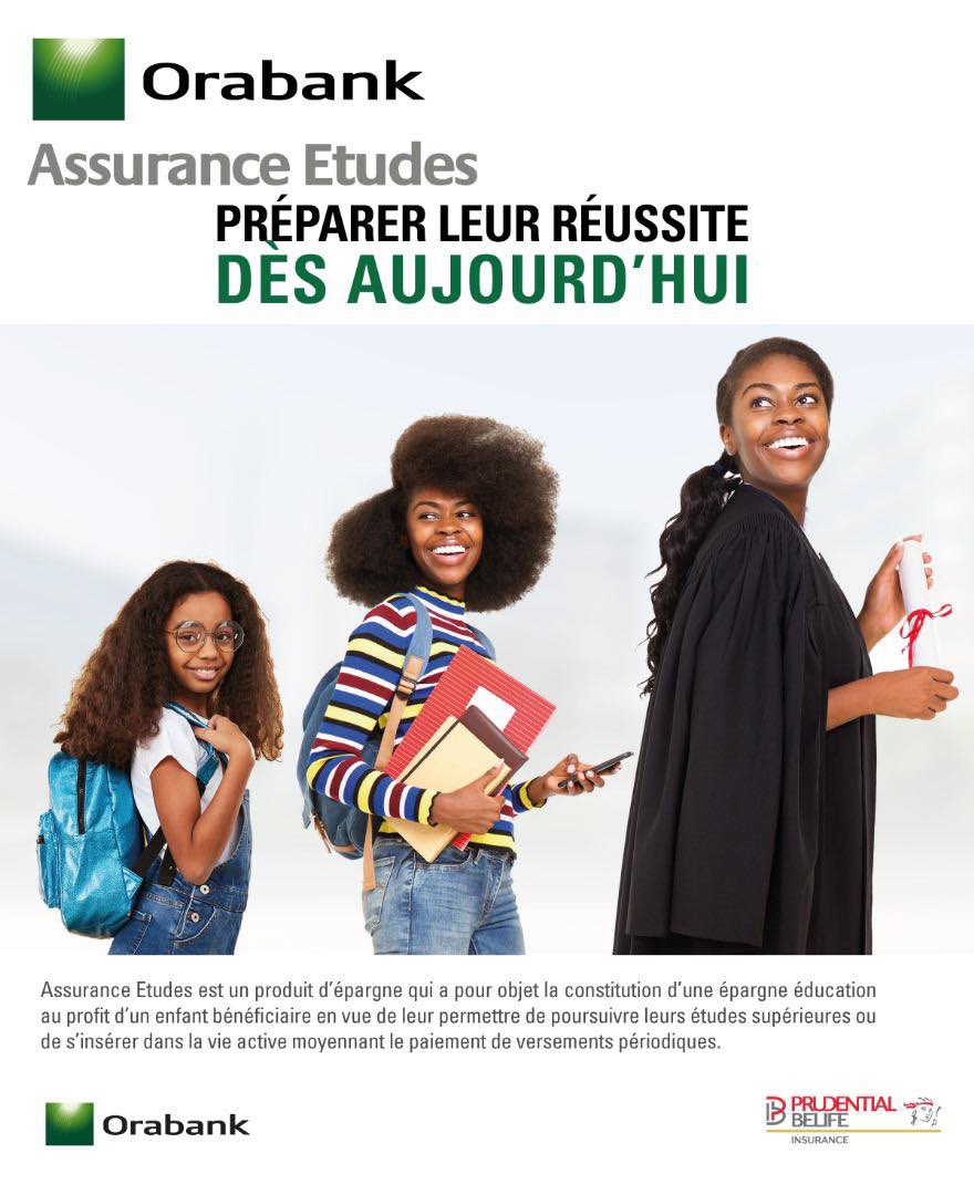 PrudentialB's tweet image. 🎓 Parce que vos rêves méritent d’aller jusqu’au bout. Avec Belife Insurance et @GroupeOrabank , assurez les études supérieures de
vos enfants en toute quiétude. 
👉 Rendez-vous dans votre agence Orabank pour plus d’informations. 
#Belife #Bancassurance #Orabank
 #Assurance