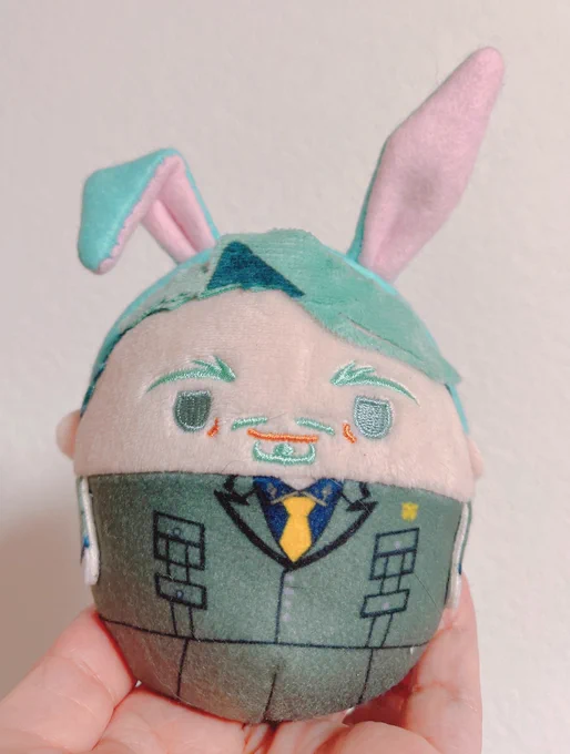 うさみみ!オーダーして貰ったんだー! かわいかろ??
