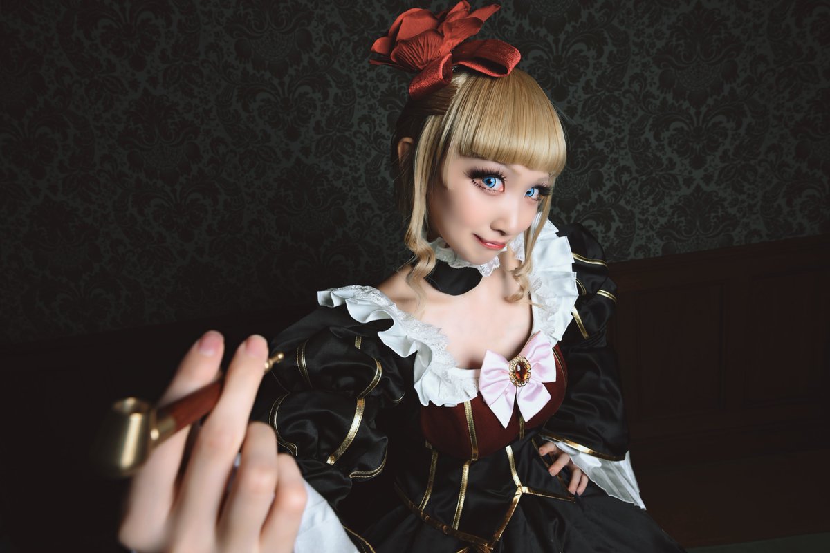 natasan_natasan's tweet photo. [コスプレ/cosplay]
うみねこのなく頃に　ベアトリーチェ
Umineko When They Cry    Beatrice

麗しき悦楽の中へ…！

photo:@KSK_Photo7
#ろけコスin旧古河邸 https://t.co/pHabgT8HWR