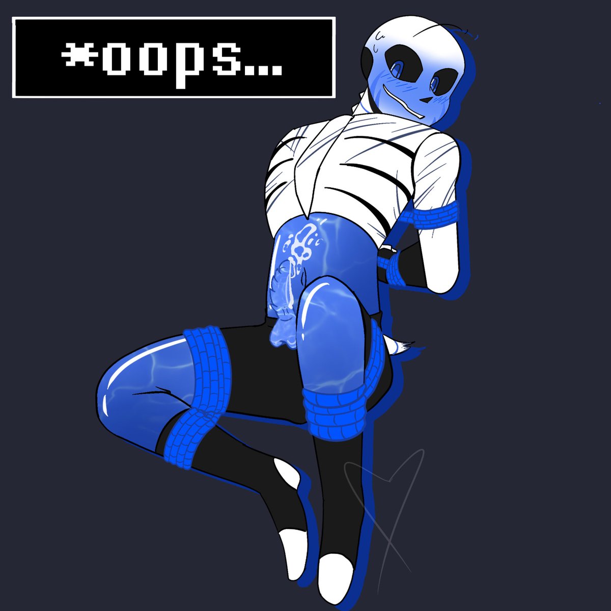 sinful_tink's tweet photo. I live briefly to feed you all here 

ZIP is my OC and belongs to me. #undertail https://t.co/YntcLrncEv