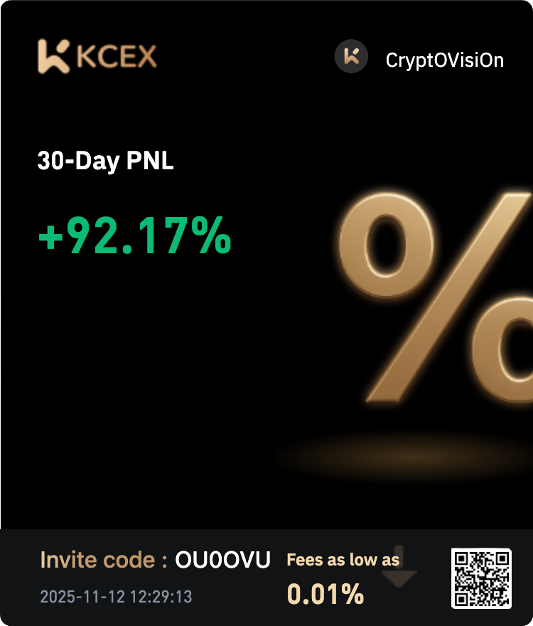 CryptoVisionXXX's tweet photo. Using @KCEX_Official for a while now. Smooth trading with very low fees. Perfect for beginners, but also experienced traders.

Join here: https://t.co/7vt1HhR34M

Leave a like and share if you want some trading content and signals as well.

$BTC $ETH $SOL $XRP #CryptoMarket https://t.co/1kL6FSrJRo