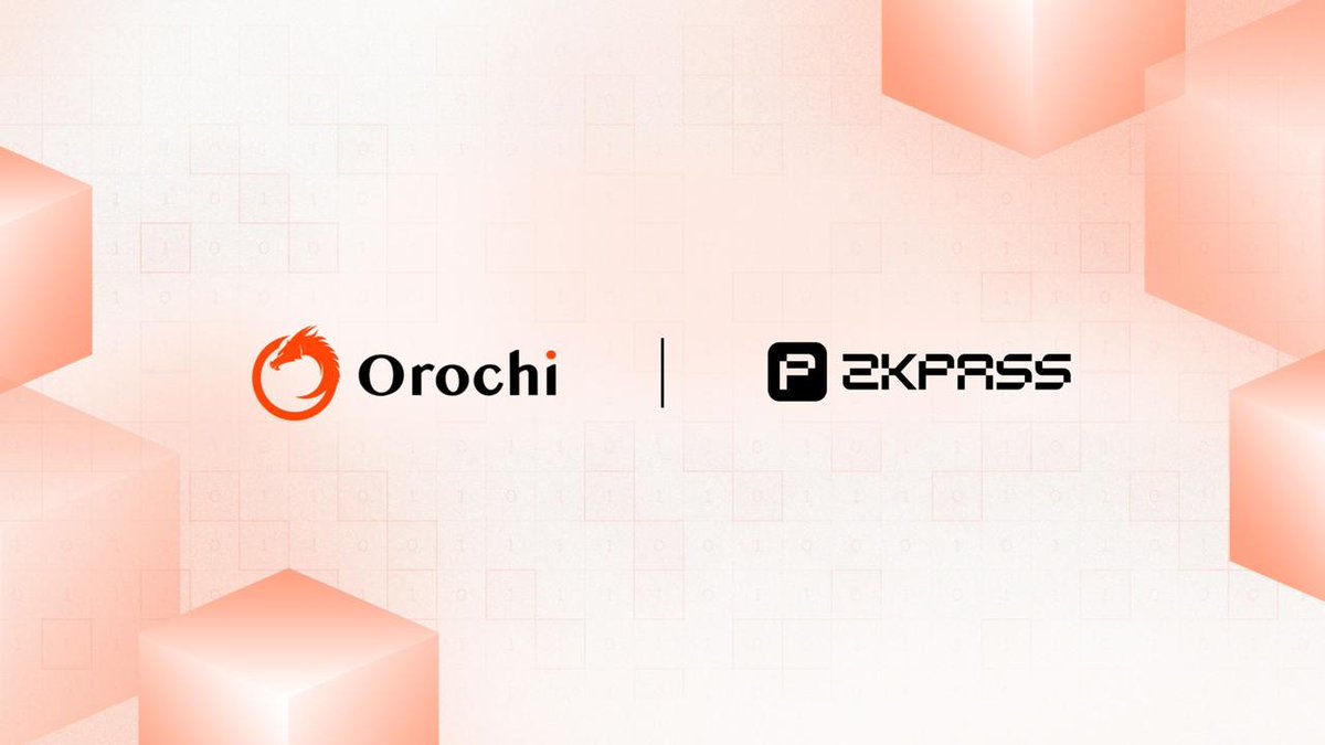 OrochiNetwork's tweet image. 🐲 Orochi x @zkPass

Orochi Network is thrilled to announce its official partnership with zkPass, as a leading zkTLS oracle protocol.

🚀 Together, we’re building a new foundation for verifiable, privacy-protected data in Web3, connecting the power of Orochi’s proof-agnostic data…