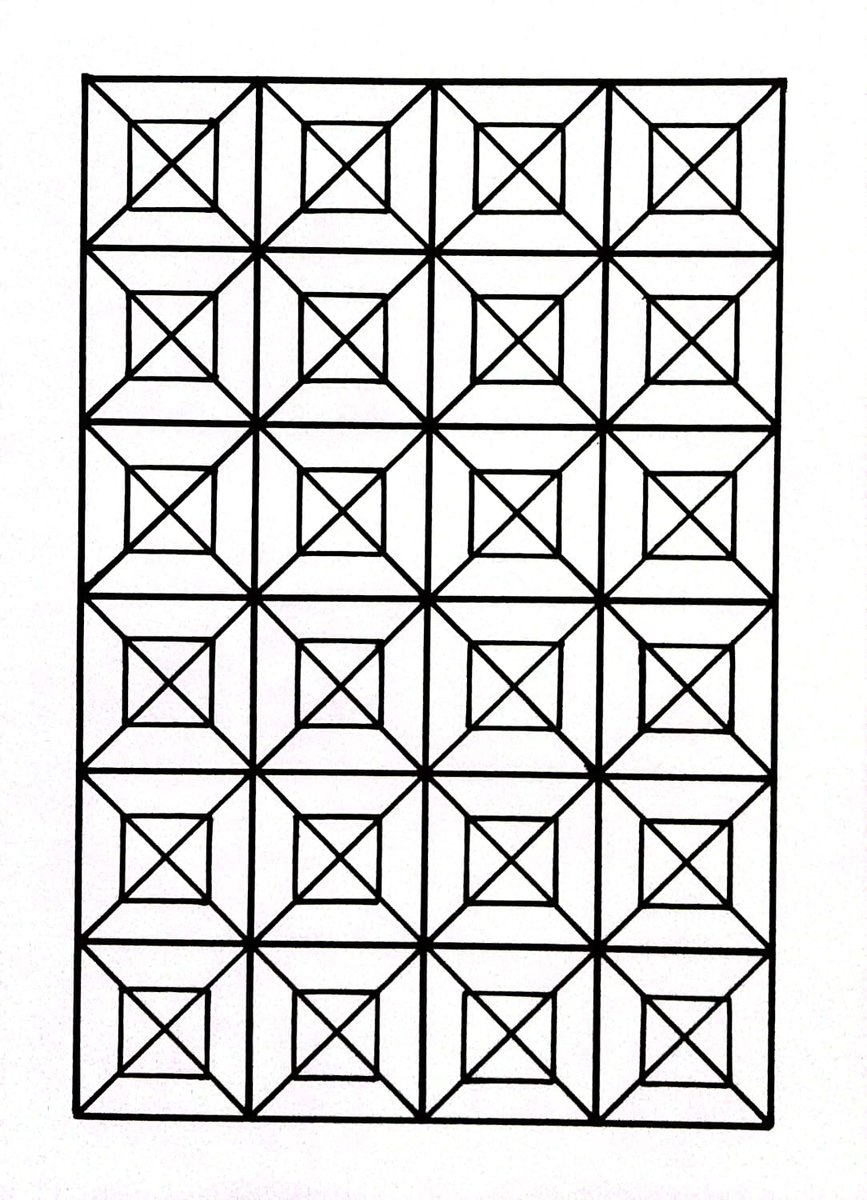 bhambhoore's tweet photo. Bhambhoore Pattern # 28
Original Patterns Designs from my Sketchbook, for more exciting patterns/designs/frames, follow my social media channels.
Ideas, Creativity,  Design, Imagine
#sketchbook #linepattern #opticalillusionart #patterndesign #boldandsimple #artoflines #visiualart https://t.co/fAd7geOwPc