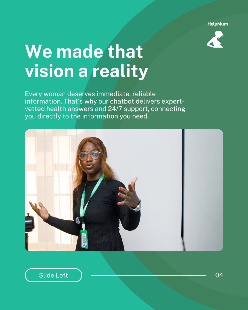 The most critical gap in healthcare isn’t always distance. Often times, it’s access to the right information.

That’s why we built our solution directly into WhatsApp.

Our chatbots deliver expert-vetted health information, 24/7. 

Start chatting: 
api.whatsapp.com/send/?phone=12…