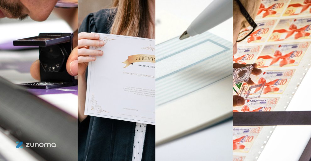 ZunomaPrint's tweet image. Fraud can target anyone. Stay safe by learning the basics and checking visible &amp;amp; hidden security features on documents. Get expert tips from our security specialists:

loom.ly/Ot_w-tk

#DocumentSecurity #FraudTips