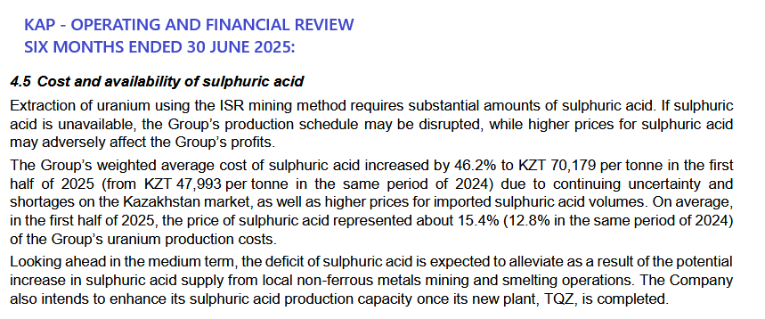 Sulfuric acid - Uzbekistan/Kazakhstan/KAP
inbusiness.kz/ru/news/uzbeki…
kazatomprom.kz/storage/48/6m_…