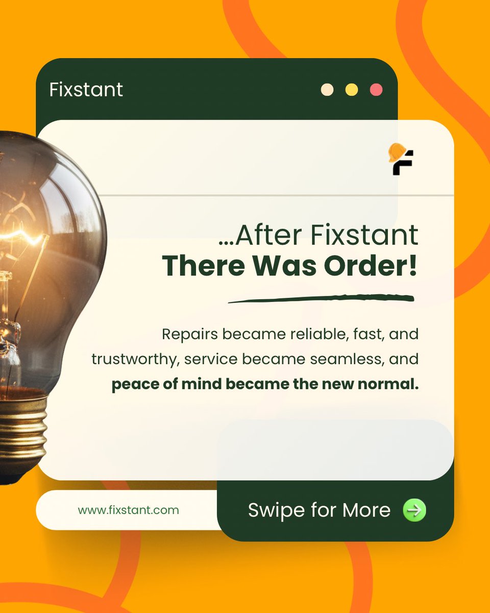 FixstantLimited's tweet image. Stressin&apos; about broken things got you down? 😩

 Prioritize what matters &amp;amp; let Fixstant handle the rest! 💪🏽 Plumbing, painting, or any home fix - we&apos;ve got you covered! ✅
DM us to book an artisan now! 

 #HomeMaintenance #NewWeekVibes #FixItFast #ReliableServices #HomeFix