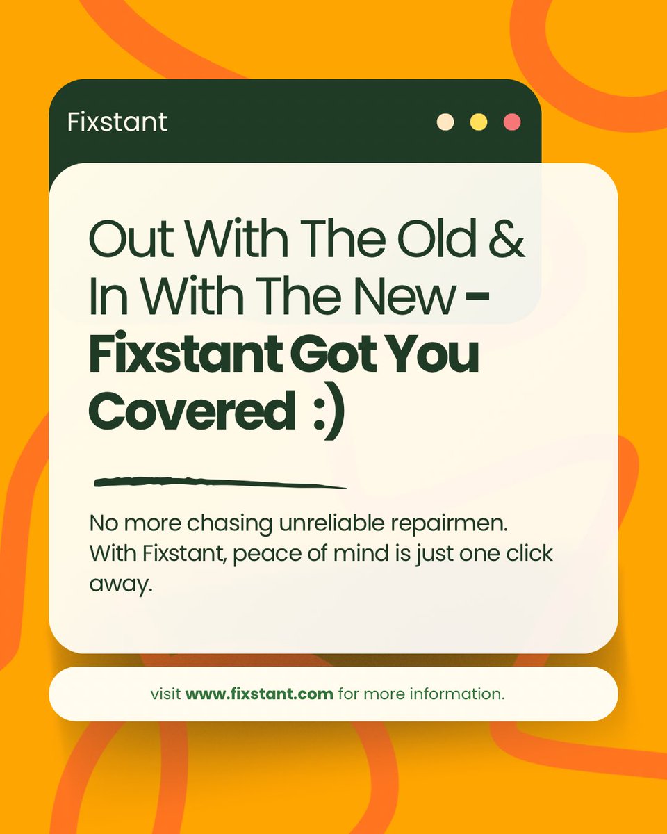 FixstantLimited's tweet image. Stressin&apos; about broken things got you down? 😩

 Prioritize what matters &amp;amp; let Fixstant handle the rest! 💪🏽 Plumbing, painting, or any home fix - we&apos;ve got you covered! ✅
DM us to book an artisan now! 

 #HomeMaintenance #NewWeekVibes #FixItFast #ReliableServices #HomeFix