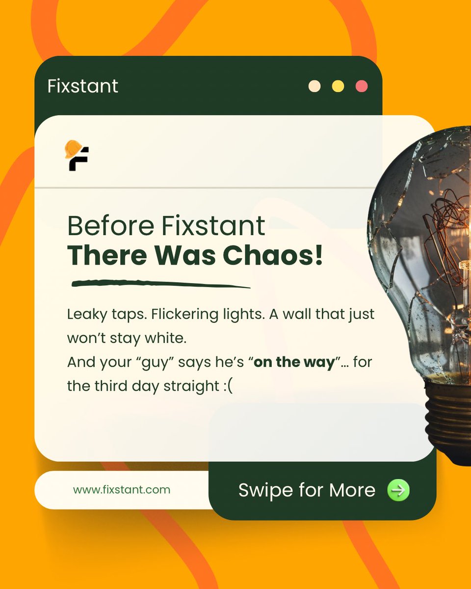FixstantLimited's tweet image. Stressin&apos; about broken things got you down? 😩

 Prioritize what matters &amp;amp; let Fixstant handle the rest! 💪🏽 Plumbing, painting, or any home fix - we&apos;ve got you covered! ✅
DM us to book an artisan now! 

 #HomeMaintenance #NewWeekVibes #FixItFast #ReliableServices #HomeFix