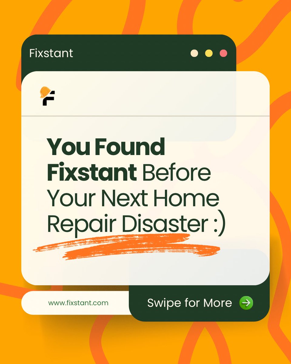 FixstantLimited's tweet image. Stressin&apos; about broken things got you down? 😩

 Prioritize what matters &amp;amp; let Fixstant handle the rest! 💪🏽 Plumbing, painting, or any home fix - we&apos;ve got you covered! ✅
DM us to book an artisan now! 

 #HomeMaintenance #NewWeekVibes #FixItFast #ReliableServices #HomeFix