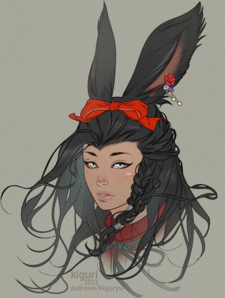 nomaismar's tweet image. Will be reposting a few of my older pieces to share that I’m now on VGen: vgen.co/kiguri
Bringing some of my past work under its tags, starting with these lovely WoL~
#FFXIVArt #AuRaFFXIV #miqote #viera #Vgen