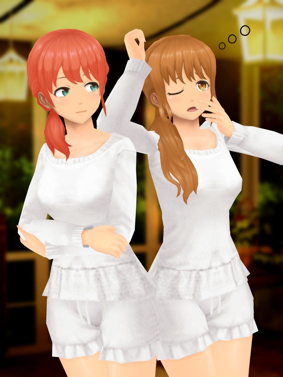 お揃いの格好はイラストやコラで幾らでも出来ますが公式で出来るという喜びはまた一入ですね
#おそろいの日
#スクスト