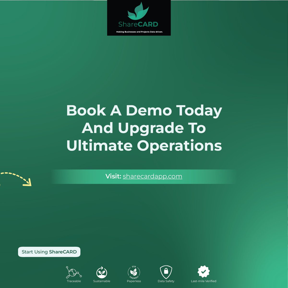 sharecard_app's tweet photo. Free your team from the tyranny of paper.
#PaperlessOffice #OperationalUpgrade #TimeEfficiency #ShareCARD https://t.co/EUqcho2P7S
