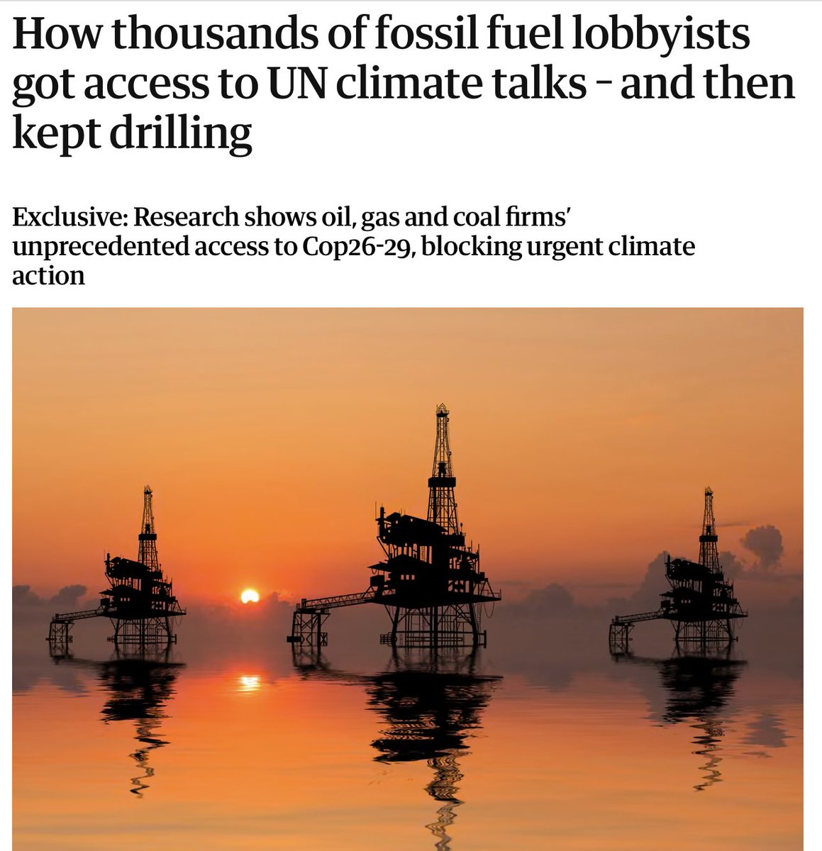 Fossil Free Parliament tweet media