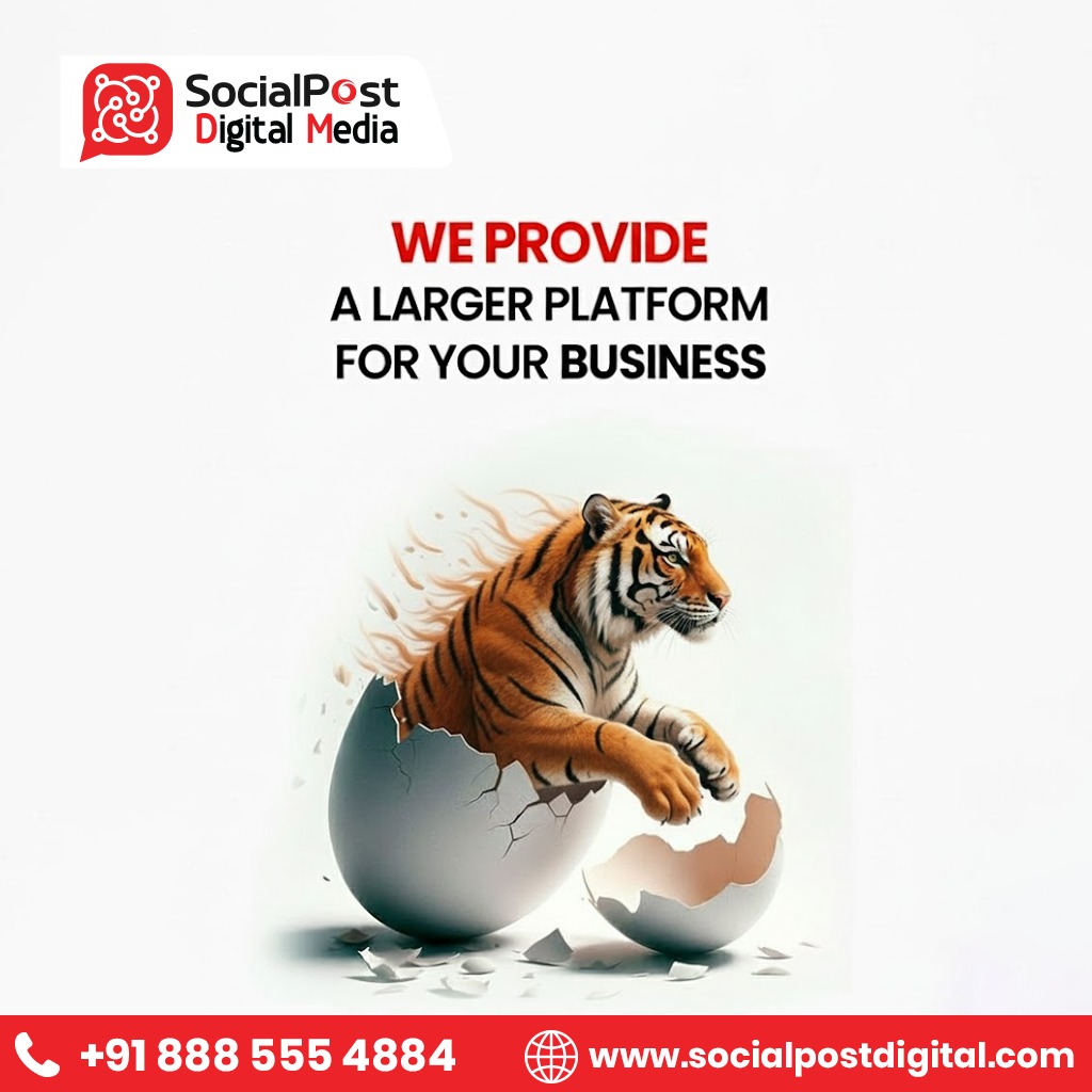 SP_Digital1's tweet photo. 🚀 Unleash your business potential!
At SocialPost Digital Media, we help your brand break out and ROAR online. 🐅✨
✅ Social Media
✅ Ads &amp; Leads
✅ Branding
✅ Websites
✅ SEO
📞 +91 888 555 4884
🌐 https://t.co/mDiLfzax8n
#DigitalMarketing #BrandGrowth #SocialPostDigitalMedia https://t.co/wiyk9pJtQ0