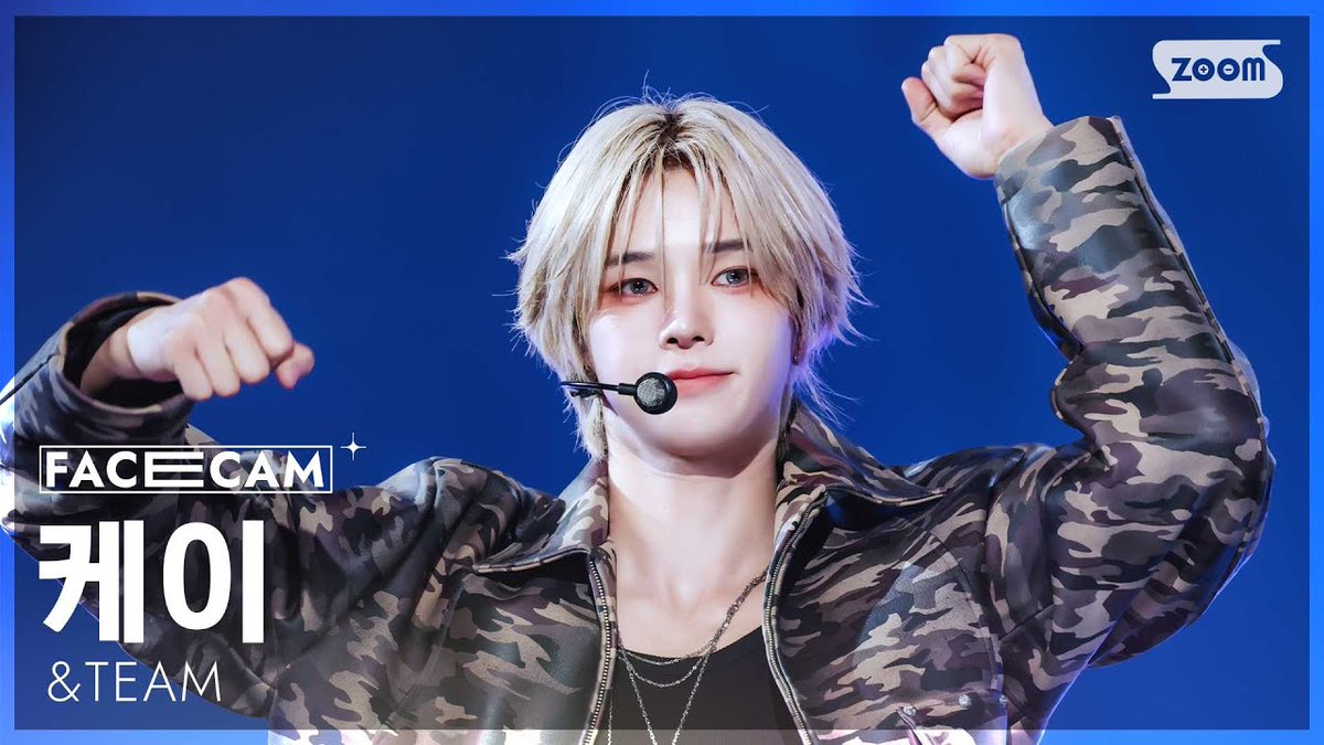 youtube 🆕] 페이스캠4K] 앤팀 케이 'Back to Life' (&TEAM K FaceCam