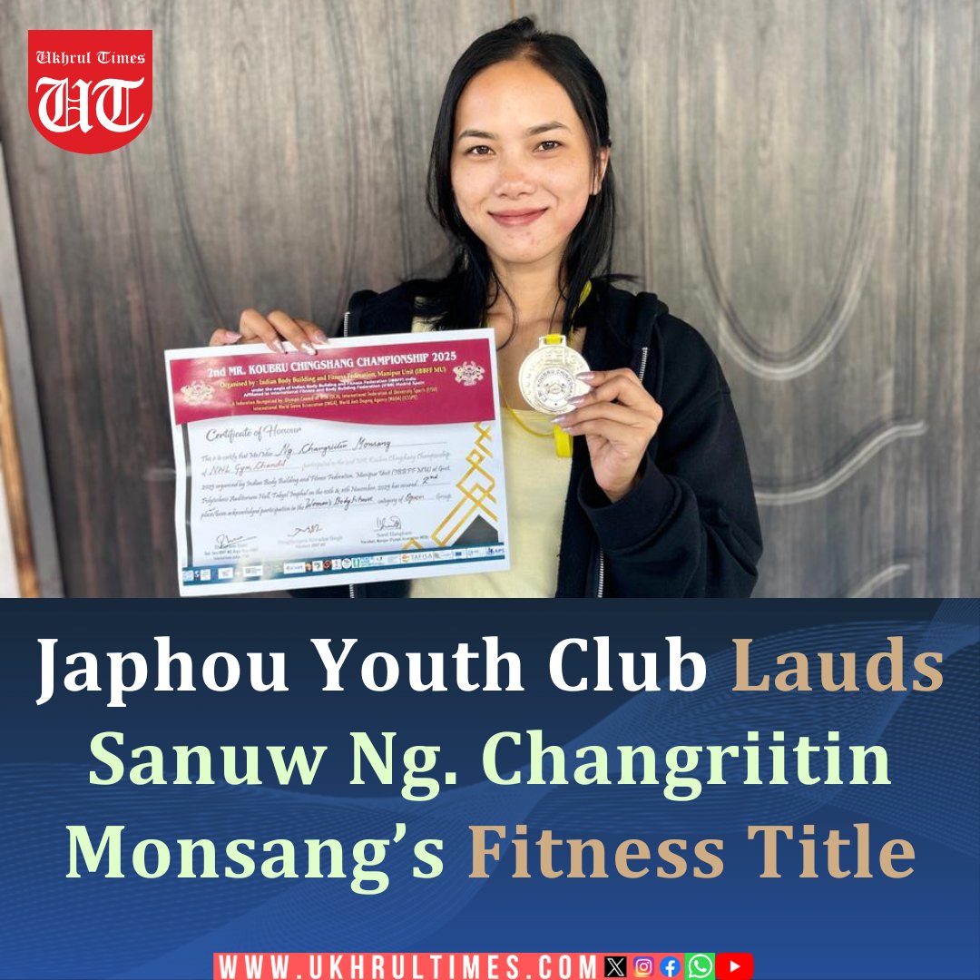 ukhrultimes's tweet photo. #Sports: Sanuw Ng. Changriitin Monsang, daughter of Ng. Angnishing Monsang and the late Ng. Lovewise Moyon of Japhou Village, #ChandelDistrict, earned praise for her outstanding performance in what remains a largely male-dominated field. #ManipurHills #IndianBodyBuilding #Monsang #Fitness  

More here: https://t.co/HNha65BlUj