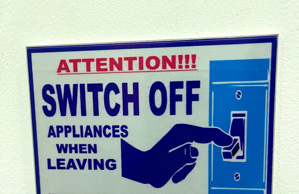 eneriv_power's tweet image. We saw this somewhere &amp;amp; thought to share; 

Every watt saved counts.

Offices that encourage staff to turn off appliances before closing time are leading by example in energy responsibility.

Let’s make it a culture, not a reminder. 🌿

#Eneriv #PowerSmart #Sustainability