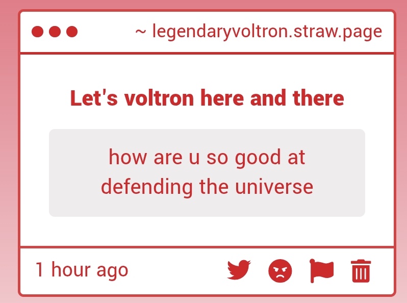 iformvoltron's tweet image. As one say, I am the goat. I am Voltron the one and only legendary defender.