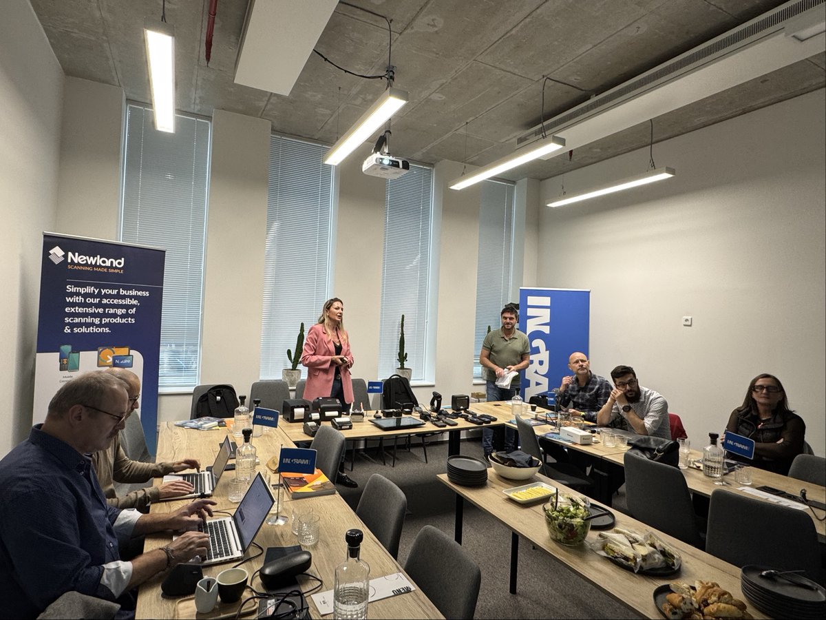 <a href="/BixolonEurope/">BIXOLON Europe</a> successfully wrapped up the <a href="/IngramMicroInc/">Ingram Micro</a> Roadshow in Prague &amp; Brno this week! Where we lead discussions on our high-performance printing solutions with key resellers. We look forward to growing our Czech business!
#BIXOLON #IngramMicro #CzechRepublic