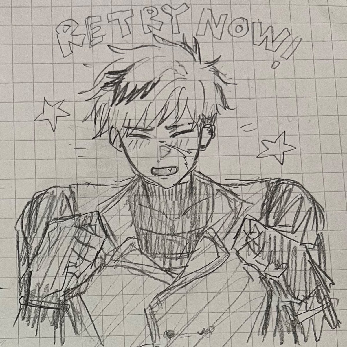 上手くかけたから見てください😢🫂
