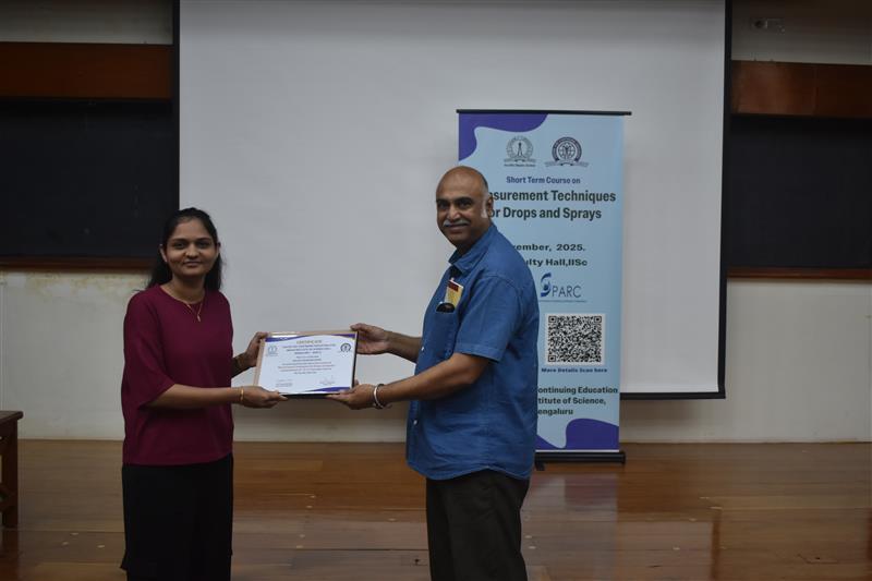 cce_iisc's tweet image. The Valedictory Function marks the successful conclusion of the course on Measurement Techniques for Drops and Sprays.

Swipe through to see the highlights from the campus!

#IISc #FluidDynamics #Valedictory #EngineeringResearch #PIV #LIF #Aerospace #TUDarmstadt #NAL