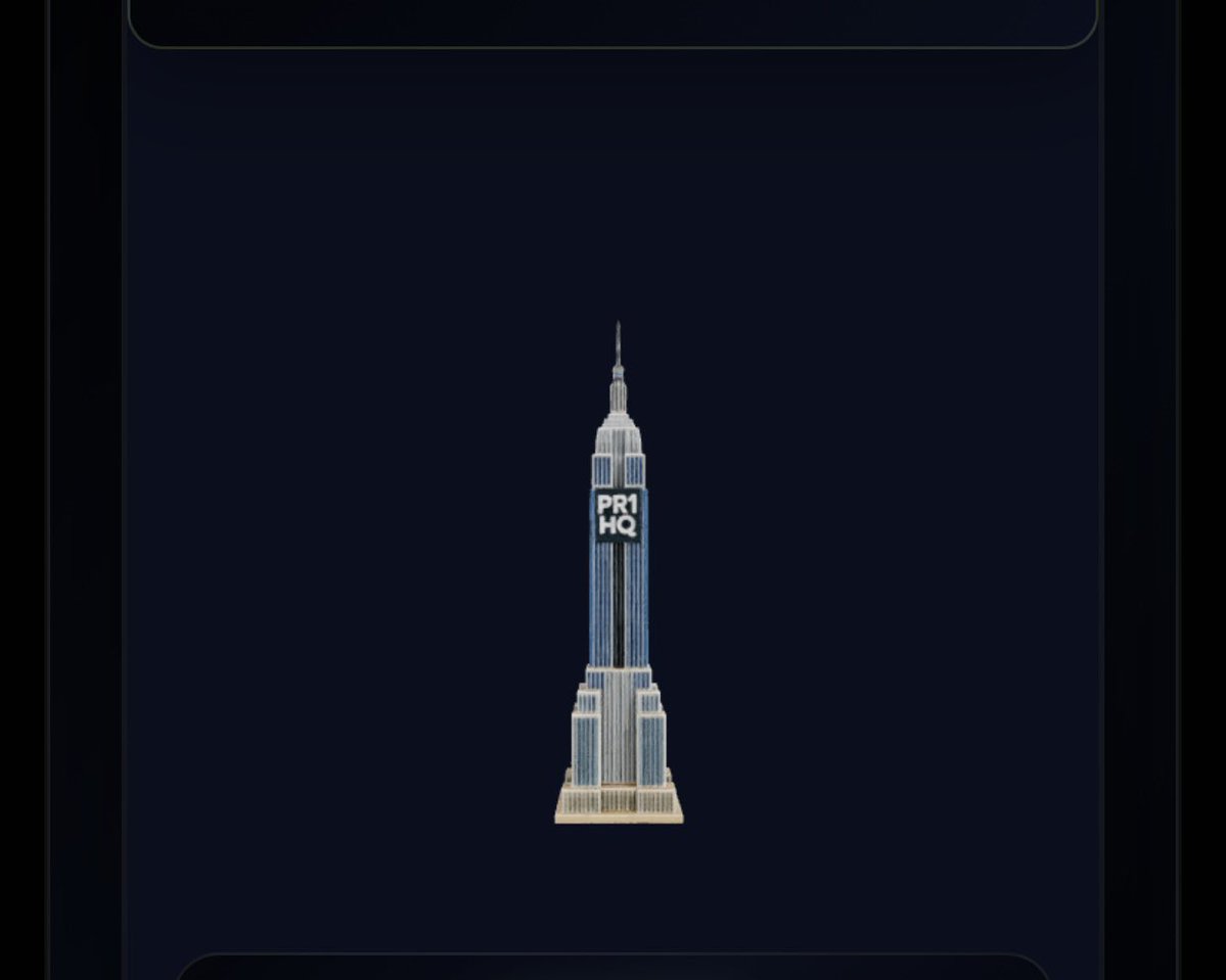 PR1meta's tweet image. Today I created my EarthMeta.ai HQ! I’ve been refining this for a while to get the text correct! 

#Voxel #EarthMeta #Create #Build #Metaverse