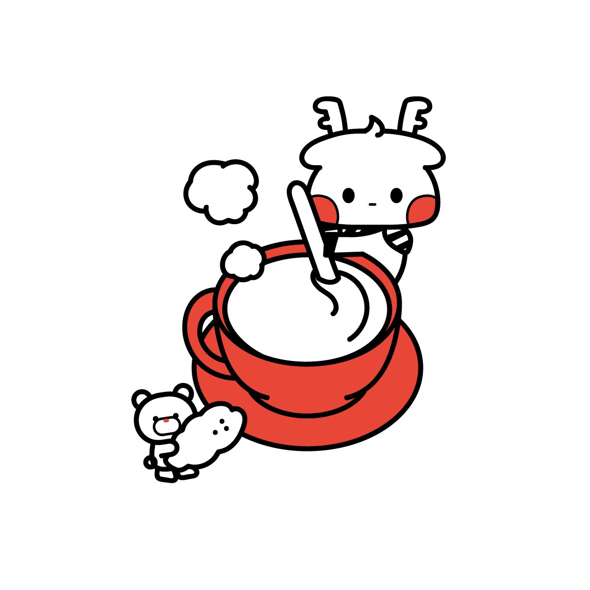 ロクちゃん｜2008年生まれの鹿キャラクター (@roku_family) / Posts / X