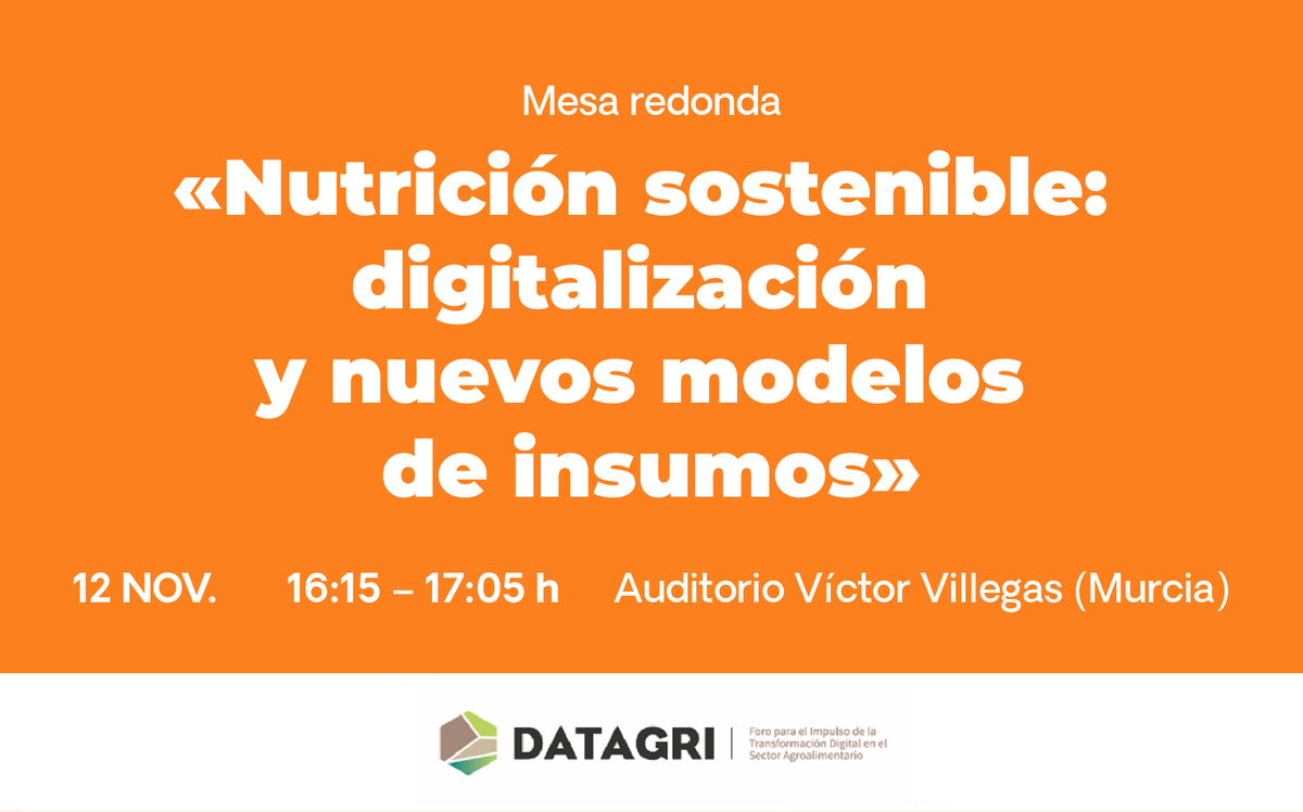 Nos vemos #DATAGRI2025 🌱
Junto a <a href="/fertinagro/">Fertinagro Biotech</a> hablaremos de “Nutrición sostenible: digitalización y nuevos modelos de insumos”, y presentaremos #novedades
datagri.org
#VisualNACert #AgTech #DigitalizaciónAgrícola #fertilizacion <a href="/ForoDatAgri/">📲 DATAGRI</a>