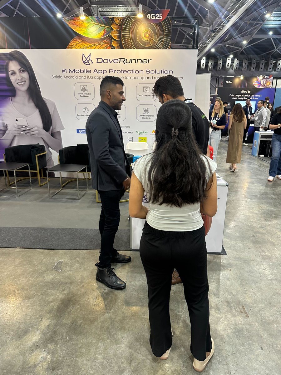 doverunner_inc's tweet image. Day 1 at Singapore FinTech Festival – Wrapped Up! ✅
#SingaporeFinTechFestival #SFF2025 #MobileAppSecurity #FintechInnovation #RASP #Cybersecurity #AppProtection