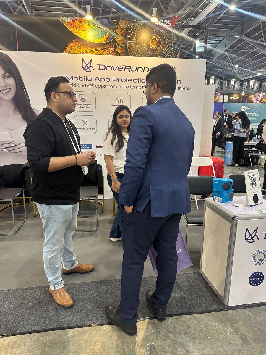 doverunner_inc's tweet image. Day 1 at Singapore FinTech Festival – Wrapped Up! ✅
#SingaporeFinTechFestival #SFF2025 #MobileAppSecurity #FintechInnovation #RASP #Cybersecurity #AppProtection