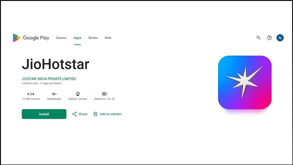 ipiyushpatra's tweet photo. 🚀📲 JioHotstar just smashed 1️⃣ Billion downloads on Google Play!

🎉🔥 Streaming just got legendary — the hype is real!#JioHotstar 

#StreamingMilestone #IndiaTech https://t.co/BDHccaycC2