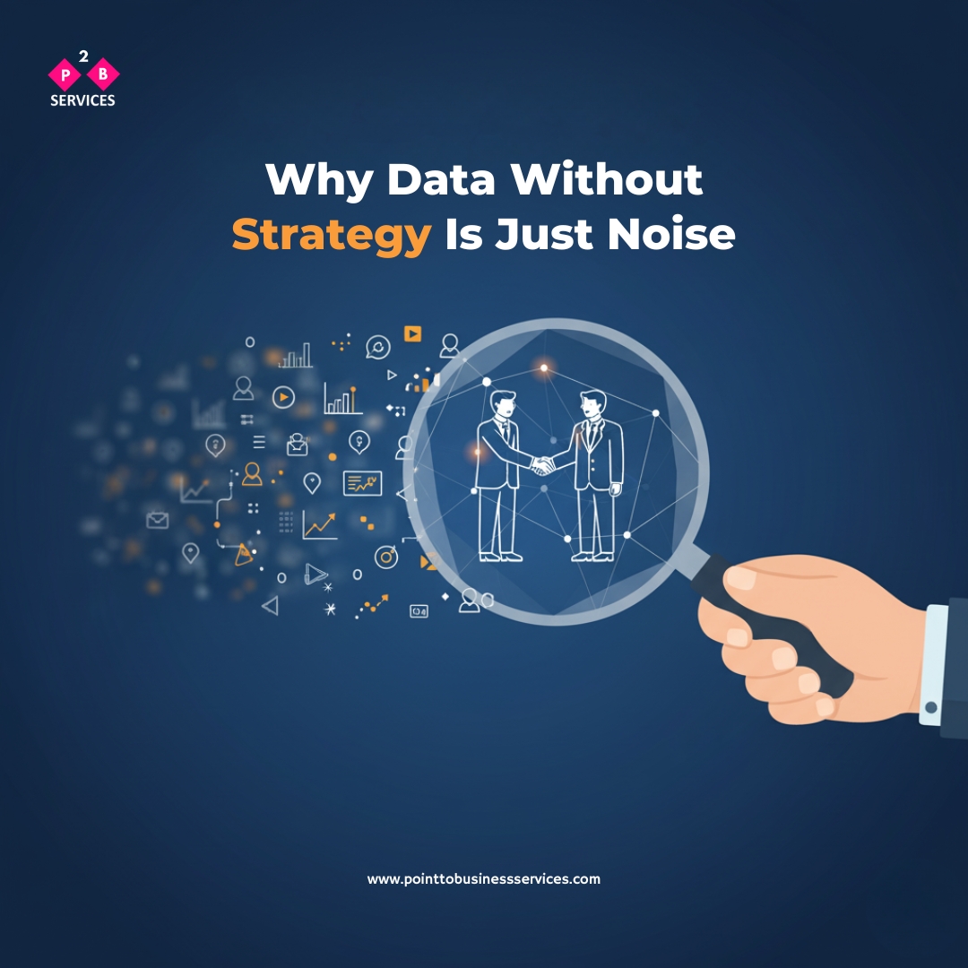 Point2Business's tweet image. Data is just noise without strategy. 

📊 We cut through the clutter to find the high-value connections that truly matter. Transform your data into qualified leads. 

Click to see how: pointtobusinessservices.com #B2BData 

#SalesStrategy