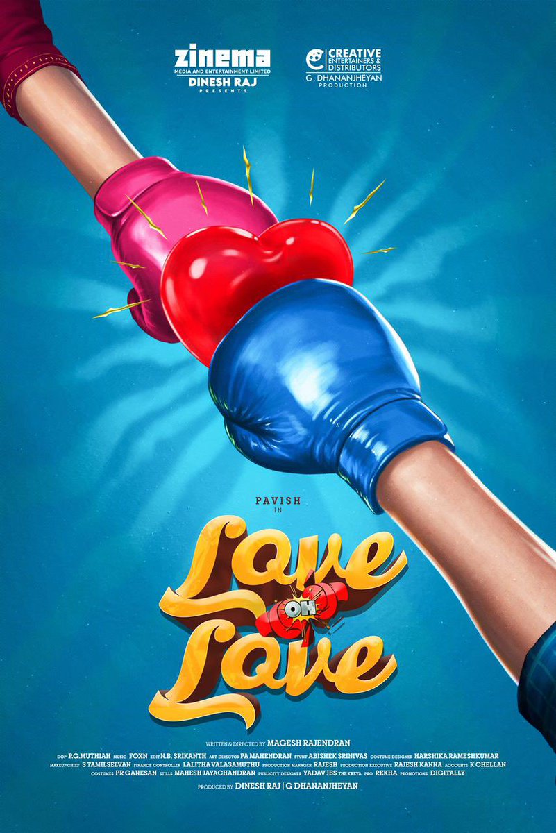 FanaticFilmy's tweet image. NEEK Fame #Pavish&apos;s Next film titled #LoveOhLove 🤩