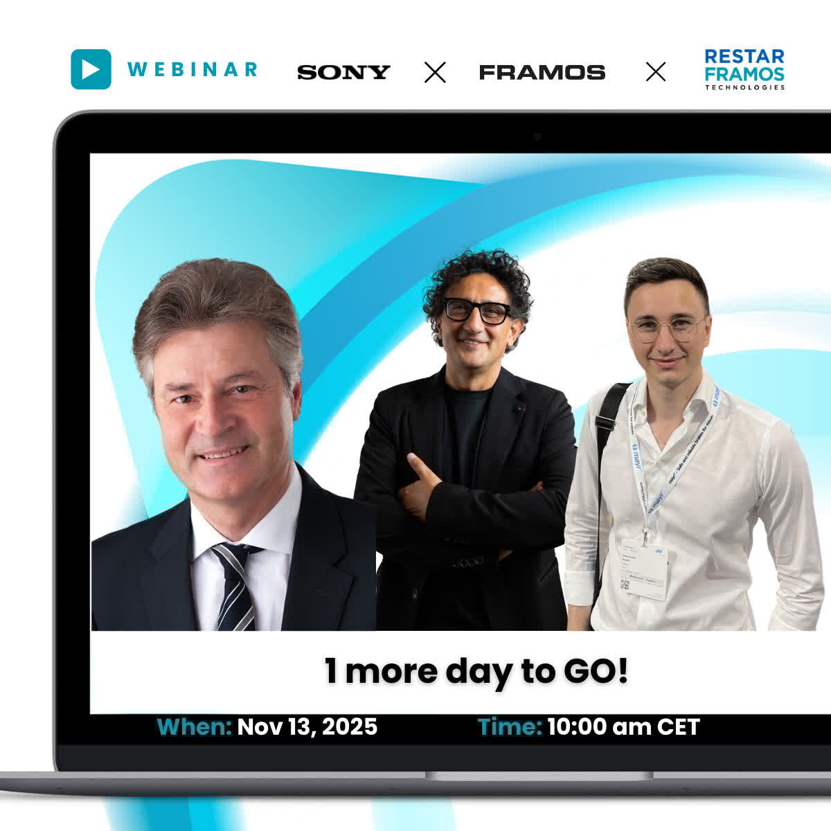 framosimaging's tweet image. ⏰ Tomorrow&apos;s the day!

Join Sony, Restar FRAMOS, and FRAMOS to discover how experts tackle sports&apos; toughest imaging challenges — from low-light sensitivity to integration.

🗓️ Nov 13, 10:00 CET

🔗 Register for the webinar: bit.ly/4hDloHZ?utm_ca… 

#FRAMOS #RestarFRAMOS #Sony