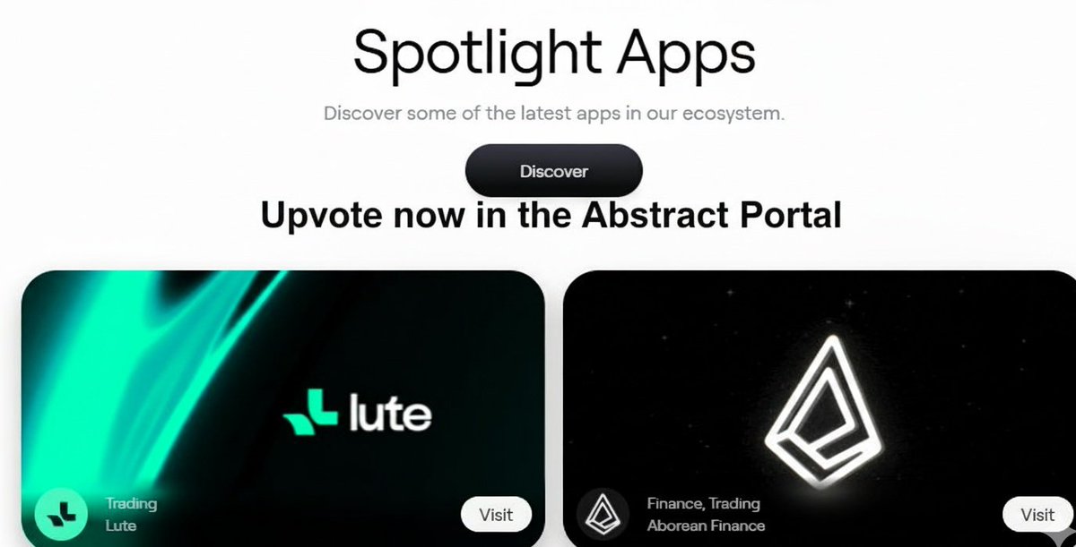 sbtech21's tweet image. What are the latest apps you're excited about?

We're honored to be featured in the Spotlight Apps section.

Check out @lute and Upvote us in the Abstract Portal.

Let's build the future together. 

Promoted By @xeetdotai