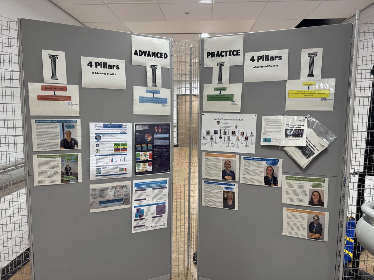 meg_sydneyside's tweet image. Celebrating #advancedpracticeweek @nhsswft showcasing the amazing work done by @swftACPs