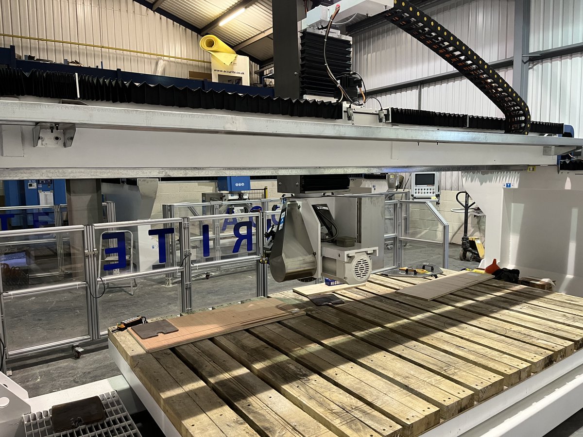 Final testing in preparation for dispatch to our customer. The Accurite EASY-650 5-axis CNC machine continues to break boundaries in popularity !

Like all our machines, they are all fully tested before delivery and installation to our customers.