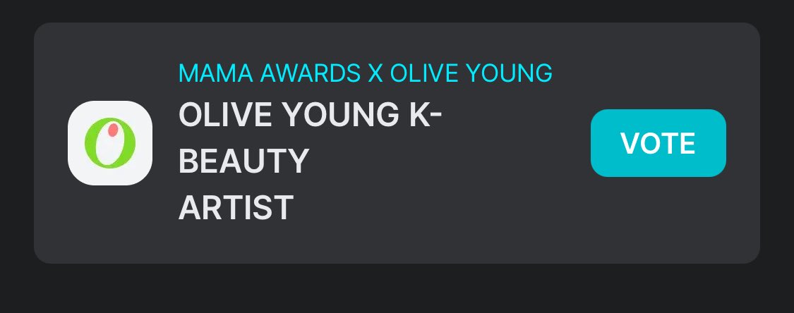 Let’s vote for Hearts2Hearts in Olive Young K-Beauty Artist via the Mnet Plus, I know this is very difficult because the other nominees are all seniors &amp; big names 😮‍💨

But we had better try it first, who knows maybe there’s a miracle 🍀

📍 MNET PLUS App
🔚 Nov 18th

Please join