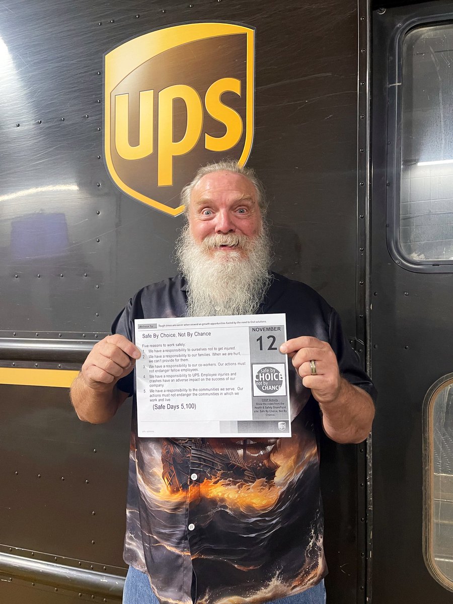 okc_preload's tweet image. Good Wednesday #OKC #Preload James has #PCM over #SafebyChoice not by chance We make choices daily to work safe &amp;amp; stay healthy Be mindful and remember your methods #BeSmart #BeSafe #LetsGetIt #UPS