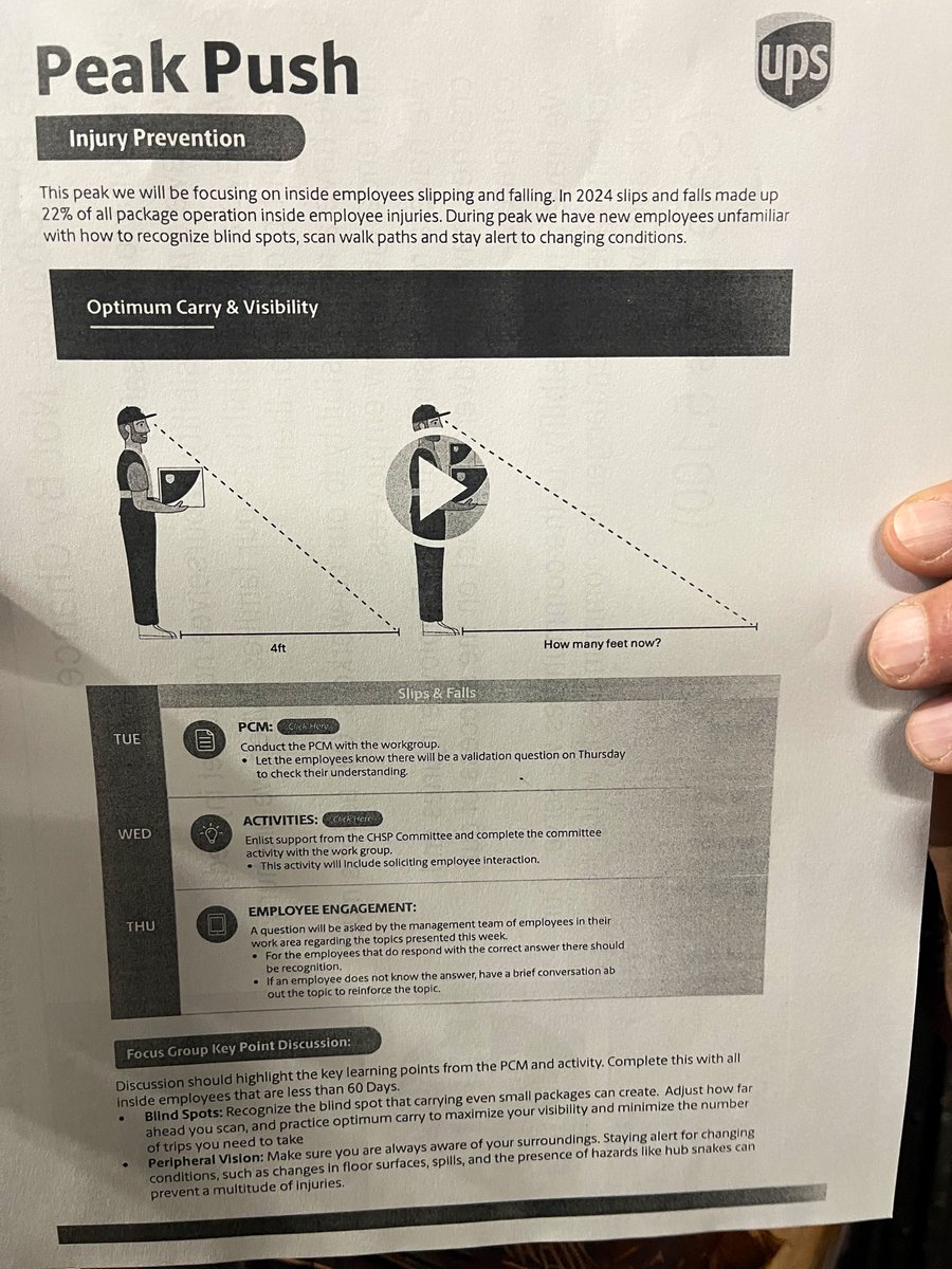 okc_preload's tweet image. Good Wednesday #OKC #Preload James has #PCM over #SafebyChoice not by chance We make choices daily to work safe &amp;amp; stay healthy Be mindful and remember your methods #BeSmart #BeSafe #LetsGetIt #UPS