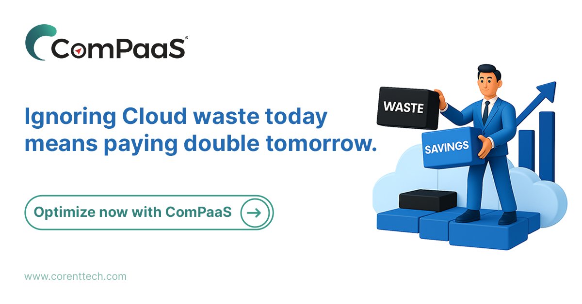 CorentTech's tweet image. Most organizations lose 30–50% of their cloud budget to inefficiencies.
ComPaaS transforms that loss into predictable savings and proactive control.

Book your personalised demo - corenttech.com/corent-registr…

#CloudCostOptimization #FinOps #AIOps #CloudCostSavings #ComPaaS